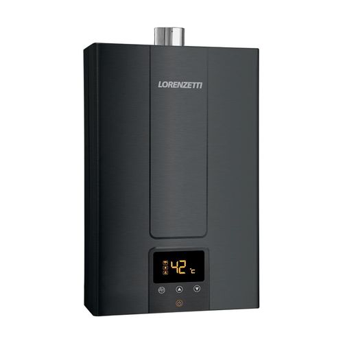 Aquecedor a Gás Lorenzetti 20L Black LZ 2000DE BK GN