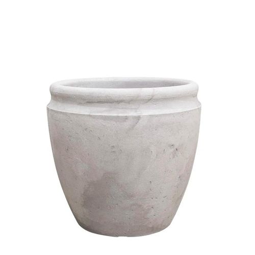 Vaso Antique Japi 55cm Cimento Queimado