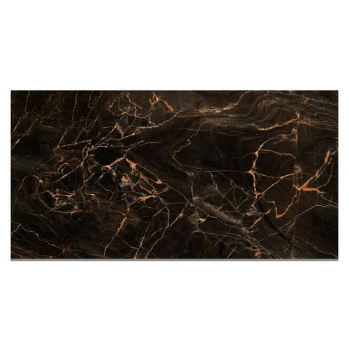 Porcelanato "A" 62x121 Helena Hope Brown Polido Retificado