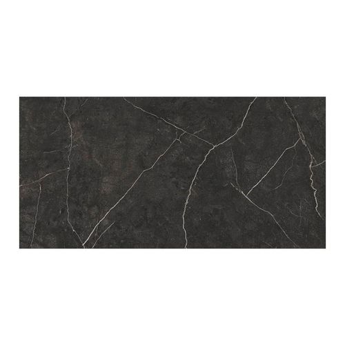 Porcelanato "A" 62x121 Helena Splendor Nero Polido Retificado