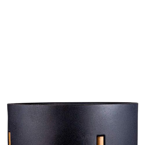 Vaso Cilíndrico Japi 44cm Decore Chumbo