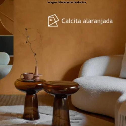 Massa para Efeito Fosco Suvinil Toque da Terra Calcita Alaranjada 5kg