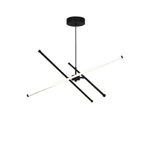 Pendente Led 30w Taschibra Pole Preto Luz Amarela 3000K