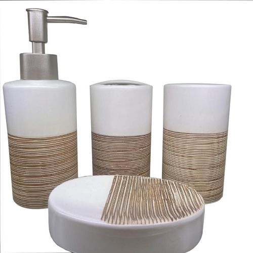 Kit Banheiro Ndi 4pç Branco
