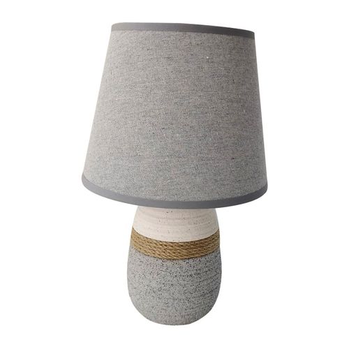 Abajur de Mesa NDI Cinza 32cm