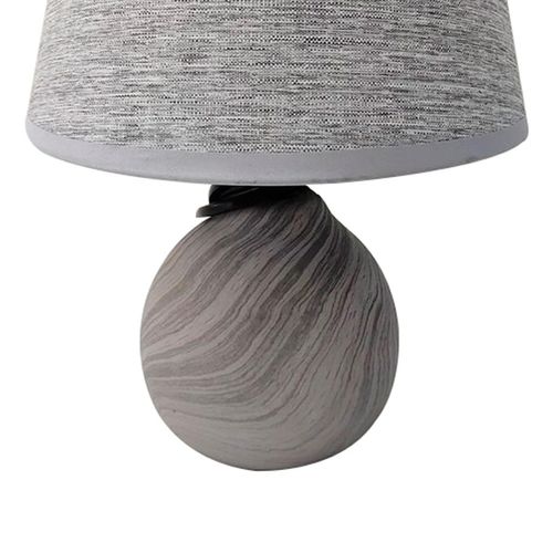 Abajur de Mesa NDI Cinza 29cm