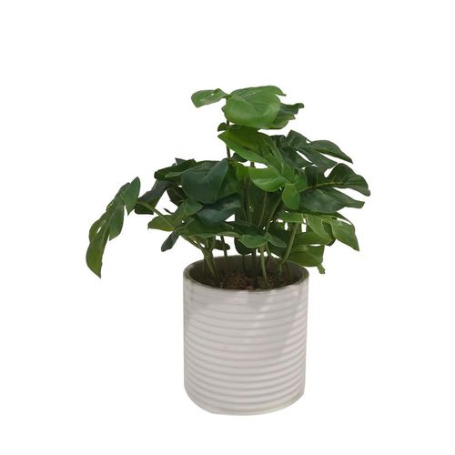 Planta Artificial NDI Com Vaso Verde 23cm