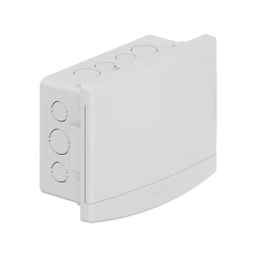 Quadro Distribuição Tigre 6/8 Módulos Embutir Branco Sem Barramento