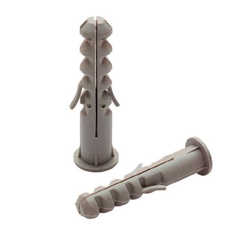 Bucha de Nylon Sfor Buchas com Aba 6mm 500 Peças