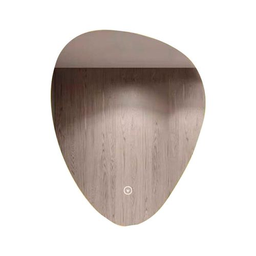 Espelho Orgânico Domus com Led Touch 3 Cores 70x50cm