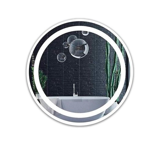 Espelho Redondo Domus com Led Touch 3 Cores 53cm