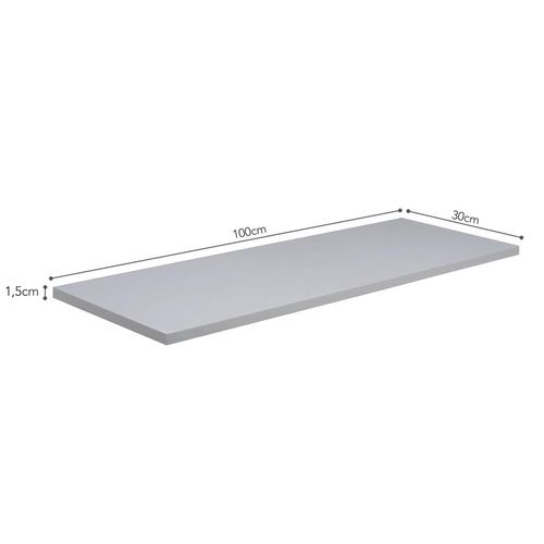Prateleira Branca 1,5x30x100cm (Facility) 08053.080 PRAT-K
