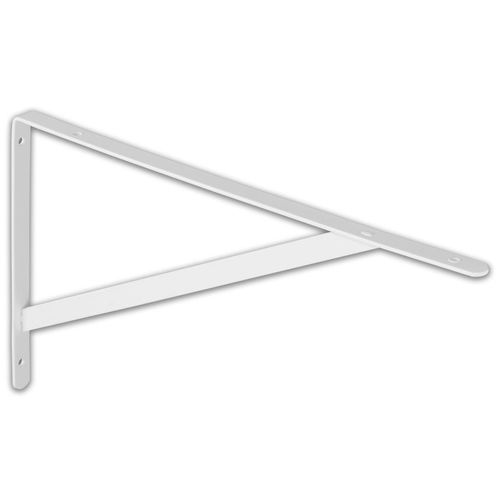 Mão Francesa 40cm Branco P/Prateleira (Leve) 08163.004 PRAT-K