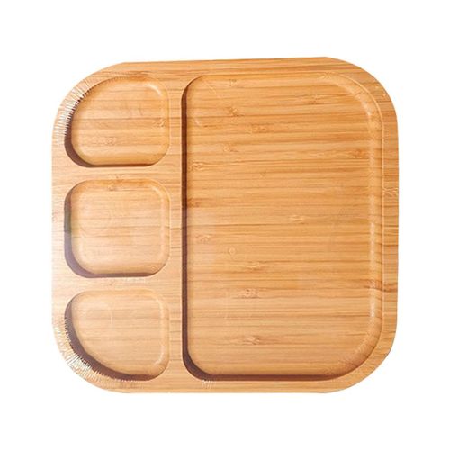 Petisqueira Quadrada 19,5x19,5x2cm Bambu ST72926 NDI