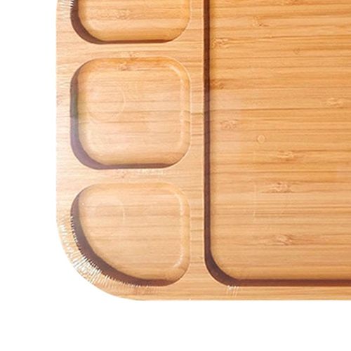 Petisqueira Quadrada 19,5x19,5x2cm Bambu ST72926 NDI