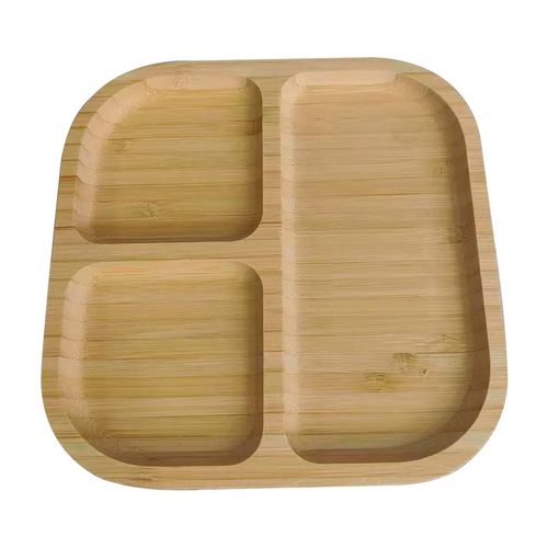 Petisqueira Quadrada 19,5x19,5x2cm Bambu ST72928 NDI