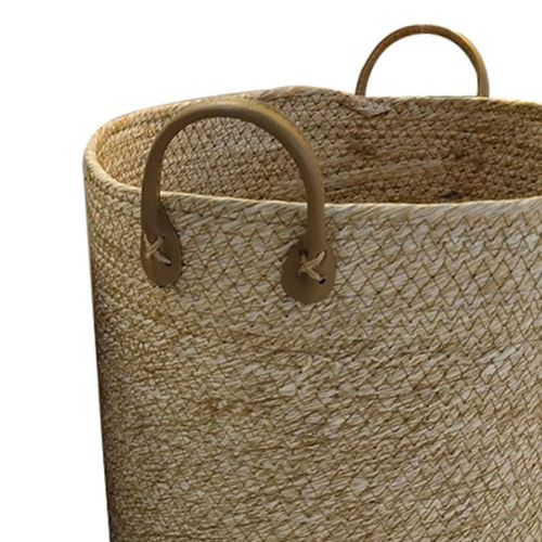 Cesto Organizador Ndi Redondo Natural 24x24x24cm