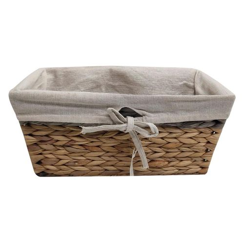 Cesto Organizador Ndi Natural Quadrado 35x24x16cm