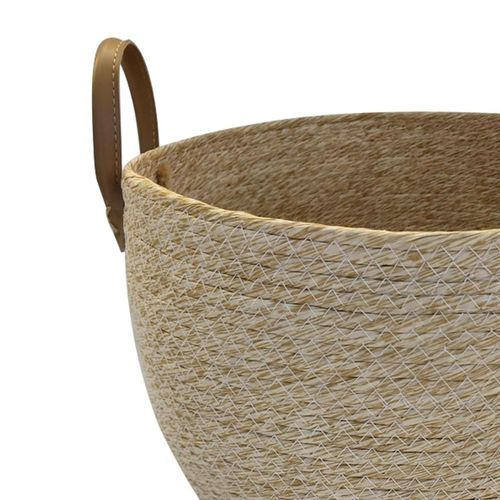 Cesto Organizador Ndi Redondo Natural 24x24x23cm
