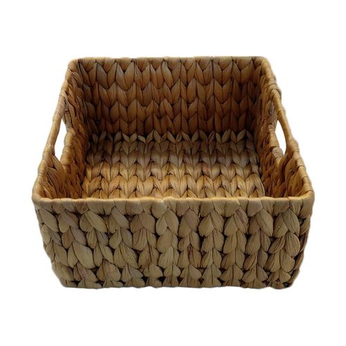 Cesto Organizador Ndi Quadrado Natural 24x24x14cm