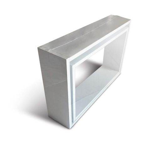 Kit Nicho Decorare Retangular Branco 08787.201 Arquitech