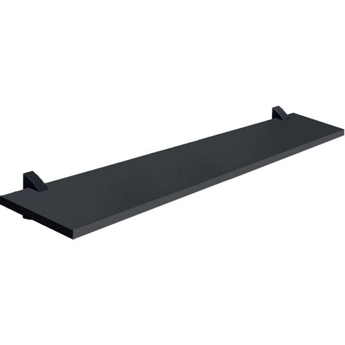 Prateleira 20x80cm Suporte Preto Concept 08857.030 PRAT-K