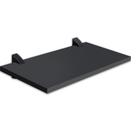 Prateleira 25x40cm Suporte Preto Concept 08857.050 PRAT-K