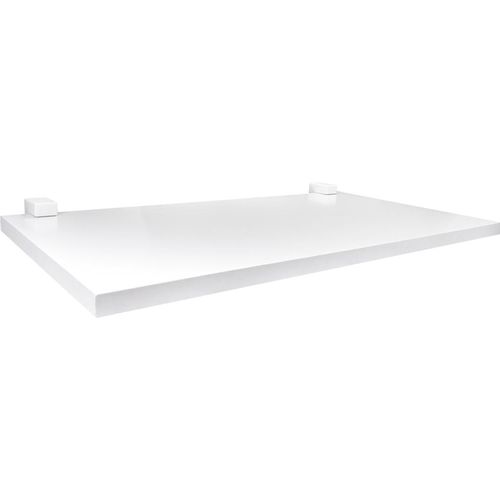 Kit Prateleira 3 Peças 1,2x20x40cm Suporte Branco Me Leve 10263.010 PRAT-K