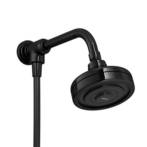 Kit Chuveiro Deca Acqua Plus Cabo Flexível PVC Black Noir