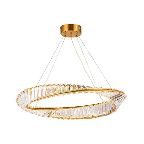 Pendente Led Taschibra Revolve com Cristal 16W