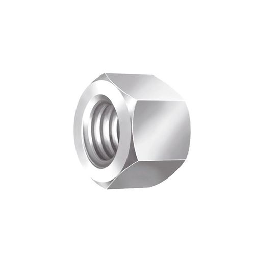 Porca Sextavada Ciser UNC 1/4 Para chave 7/16 Zincado ZB 100 Un