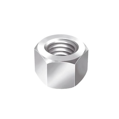 Porca Sextavada Ciser UNC 1/4 Para chave 7/16 Zincado ZB 100 Un