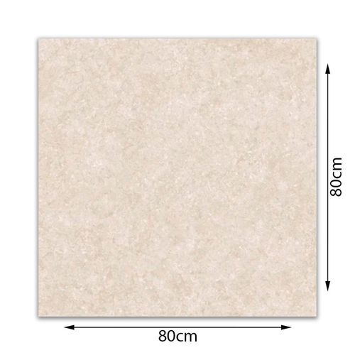 Porcelanato Natural Portobello V Stone Off White "C" 80x80cm Retificado