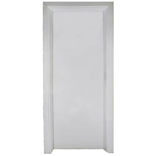 Kit Porta Alamo Premium Branco Max Esquerda 210X80X12X5