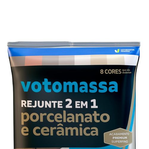 Rejunte 2x1 Porcelanatos e Cerâmicas 1kg Corda 6204379 Votomassa