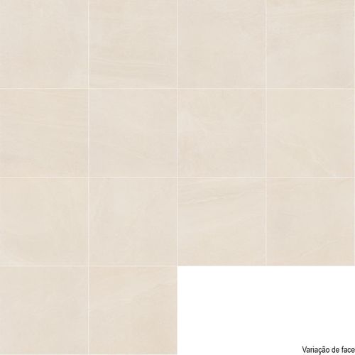 Porcelanato Polido Eliane Gobi Shell "A" 84x84cm Retificado