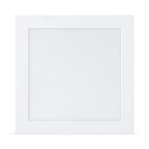 Painel Led Alumínio Pila 24w Quadrado Embutir Luz Neutra