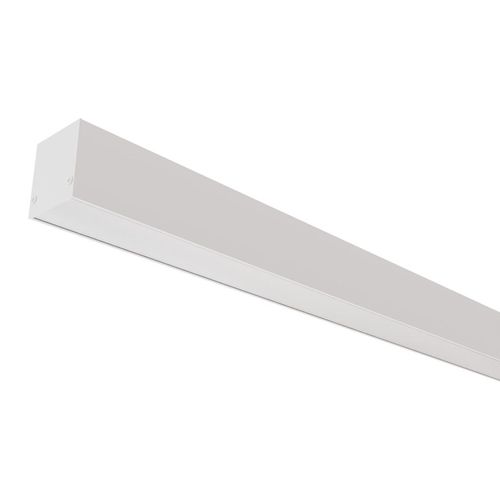 Perfil de Sobrepor Alojamento Luminatti Para Fita Led 3M Largura 3,7Cm Branco