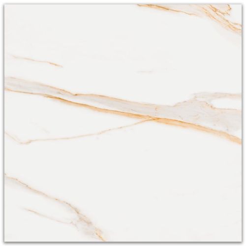 Porcelanato Ceusa Calacata Royal Wh Polido "A" 120x120 Retificado