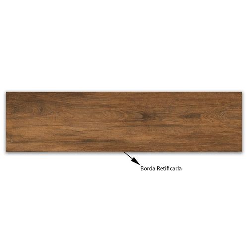 Porcelanato Ceusa Canela Antique No Nat "A" 29,1x117 Retificado