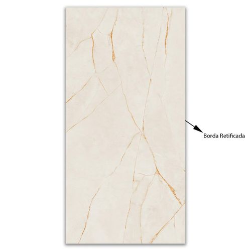 Porcelanato Ceusa Golden Fantasy Wh Polido "A" 58,4x117 Retificado