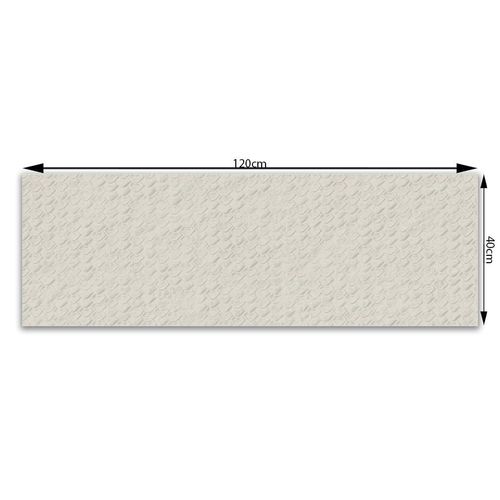 Porcelanato "A" 40X120 Santorini Decor Sgr Matte Ret 6063002A Portinari