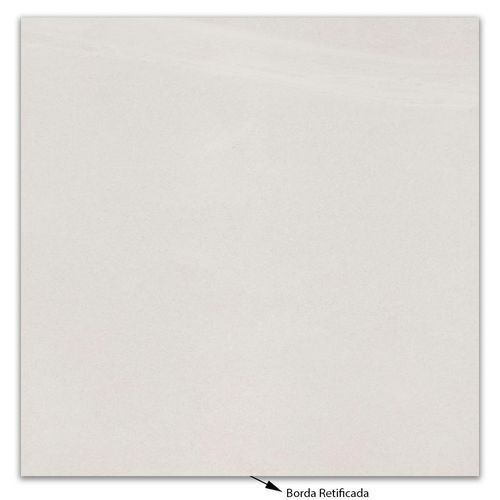 Porcelanato Acetinado Eliane Khali Off White "C" 90x90cm Retificado