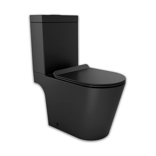 Kit Liss Bacia com Caixa Completo Black Matte 12009743119 Docol