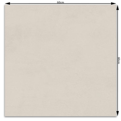 Porcelanato "C" 60x60 Urban Off White Acetinado 8057370 Elizabeth