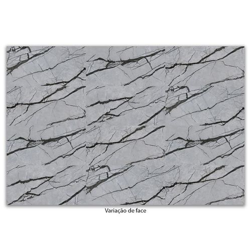 Porcelanato 3D Vitra Helena Eternal Black "A" 62x121cm Retificado