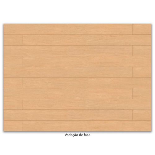 Porcelanato Acetinado Helena Arboreto Amendoa "A" 20x121cm Retificado
