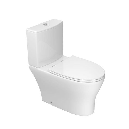 Kit Bacia com Caixa Completo Deca Level Total Clean Branco