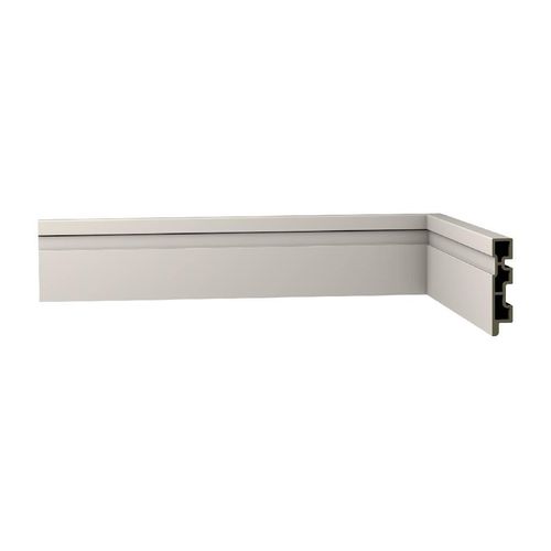 Rodapé 1,5x7x240cm Frisado Laca Fendi R9 0109.0262 Ecovale