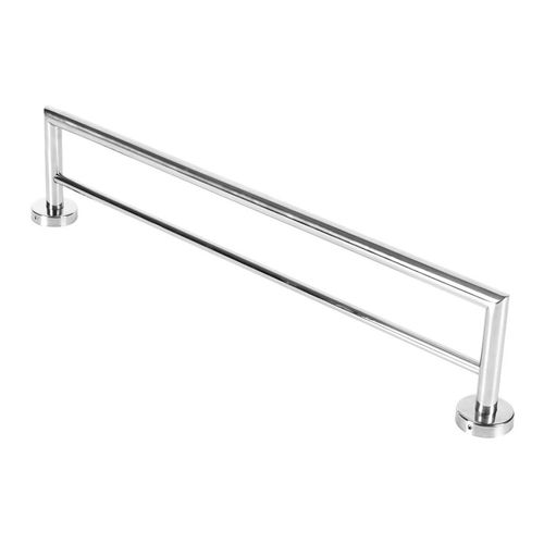 Porta Toalha Aqqua Duplo Six Cromado 60cm